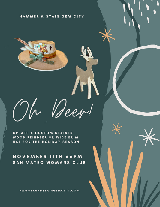 11/11/24 "Oh Deer" Workshop 5:30pm @SMWC