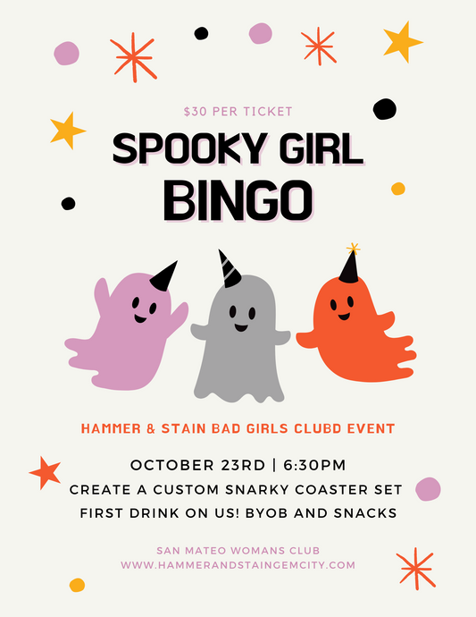 10/23/24 Spooky Girl Bingo @SMWC 6:30pm