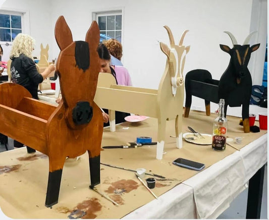 Barnyard Horse Planter